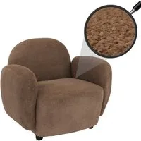MCW Sessel MCW-P33-S, Chenille-Stoff, strapazierfähige Stoffqualität (330 g/m)