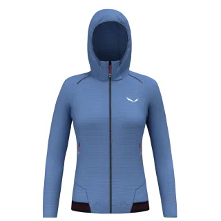 SALEWA - Pedroc Polarlite Kapuzenjacke Damen - Blau (Gr.38)