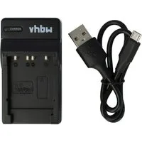 vhbw passend für Sony Cybershot DSC-W50, DSC-W55, DSC-W70, DSC-W80, Kamera-Ladegerät
