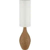 NOWA Stehlampe ANKO, ohne Leuchtmittel, Stehleuchte, Rattan-Optik, Wohnzimmer, Schlafzimmer, Flur
