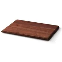 Continenta Schneidebrett Schneidebrett Walnuss 36x24x1,8cm, Walnuss, Schneidebrett Walnuss, 36,00cm, Walnuss