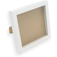 itenga Spardose itenga Bilderrahmen Geldgeschenk Spardose, weißer Rahmen, 20,0 x 20,0