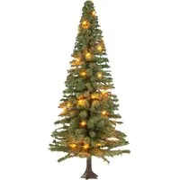 NOCH Modelleisenbahn-Baum 0/H0/TT Beleuchteter Weihnachtsbaum mit 30 LEDs 0022131