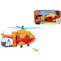 SIMBA Spielzeug-Hubschrauber Feurwehrmann Sam, Wallaby II Update, mit Licht und Sound