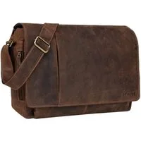 STILORD Laptoptasche "Elias" Echtleder Herren Umhängetasche 15,6 Zoll Businesstasche Leder