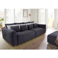 Jockenhöfer Gruppe Big-Sofa Gulliver, B: 298 cm, mit Zierkissen, Federkernpolsterung für angenehmen Sitzkomfort