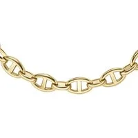 Fossil Kette ohne Anhänger Schmuck Geschenk Edelstahl Heritage D-Link