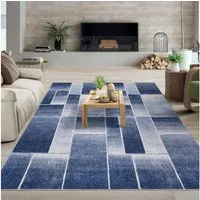 GarveeMore Teppich Waschbarer Teppich für Wohnzimmer Moderner Schlafzimmerteppich
