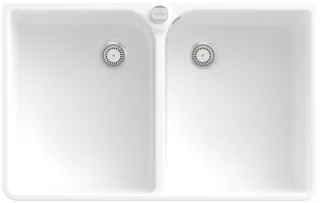 Villeroy & Boch Spülstein 80 X Spülstein Doppelbecken, 638002RW 638002RW