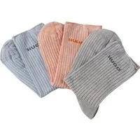 HUGO Socken 3P QS WASHED CC W (Packung, 3-Paar, 3er Pack) mit Markenschriftzug