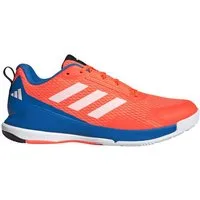 adidas Performance Hallen-Indoorschuhe Novaflight 2 orange/blau Herren Badmintonschuh