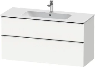 Duravit D-Neo Waschtischunterbau wandhängend Weiß Matt 1210x462x625 mm - DE4364010180000 DE4364010180000
