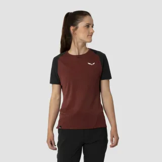 SALEWA - Pedroc Polartec® Delta® T-Shirt Damen - Rot (Gr.38)