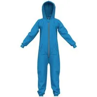 Gradnetz Jumpsuit Kinder Jungen Mädchen Overall Onesie Anzug Kids (1-tlg) Bio-Baumwolle - Kinnschutz - Kuschelig-weich - elastische Bündchen