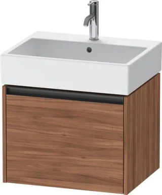 Duravit Ketho.2 Waschtischunterbau wandhängend Nussbaum Matt 584x460x440 mm - K25075079790000 K25075079790000