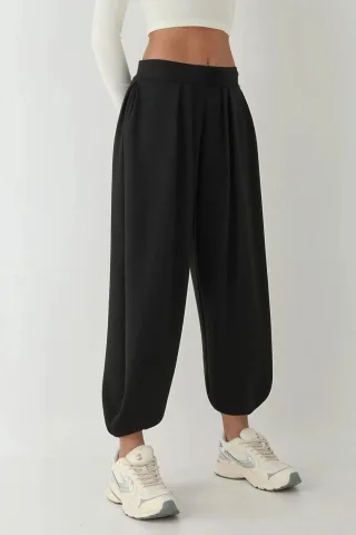Modal Touch Salwar-Hosen mit Taschen