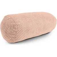 Amilian Nackenrolle 15x40 cm Nackenrollenbezug & Bettrolle - weiche Kissenrolle XXL, Kissen mit Bezug, Bettrolle mit abnehmbarem Bezug, abnehmbar, formstabil, waschbar 30°C
