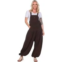 KUNST UND MAGIE Latzhose Hippie Latzhose Haremshose Hose Psy Goa 70er Overall Boho Jumpsuit