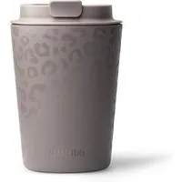 MAMEIDO Thermobecher, Edelstahl, Kunststoff, Silikon, doppelwandig isoliert, auslaufsicher in 350ml, 470ml, 700ml & 1200ml
