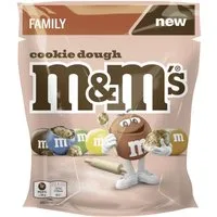 M&M's Schokolade, M&M'S Cookie Dough Geschmack knackige Schokolinsen Packung 290g
