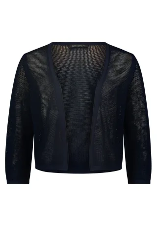 Betty Barclay - Sommer-Strickjacke dunkelblau - Gr. - 44