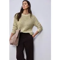 STREET ONE Strickpullover im Melange-Look