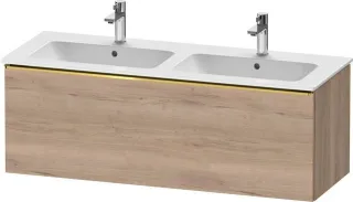 Duravit D-Neo Waschtischunterschrank wandhängend 1280x462x440 Az 1 Ei DE4265034550000
