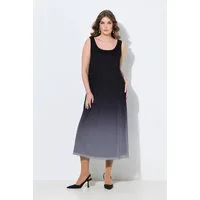 MIAMODA Jerseykleid Kleid ärmellose A-Linie Mesh Farbverlauf