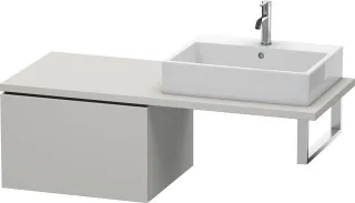 Duravit L-Cube Unterschrank für Konsole Betongrau Matt 620x547x400 mm - LC583300707 LC583300707