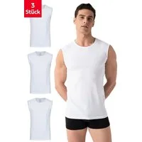 Burnell & Son Muscleshirt Ärmellos Tank Top Achselshirt Muscle-Shirt mit Rundhals Ausschnitt (3er-Pack, 3-tlg., 3er-Pack) Feinripp, extra lang