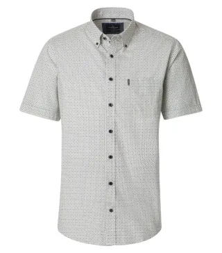 CASAMODA - Casual Fit: Freizeithemd grün - Gr. - M