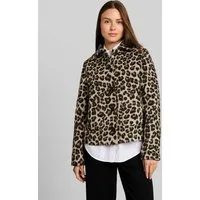 TOM TAILOR Sommerjacke Jacken Wolljacke mit Leo-Muster