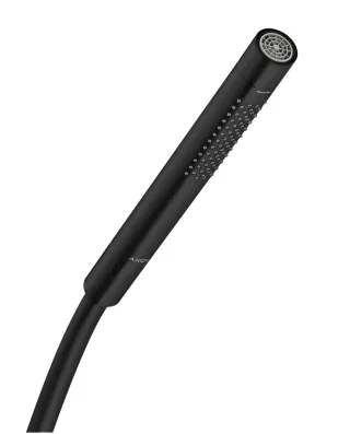 Hansgrohe Handbrause Axor Starck mattschwarz mit Rubit 2 Strahlarten, 28532670 28532670