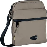 camel active Umhängetasche Terra, aus recyceltem Nylon und voluminös aufgesetzten Taschen
