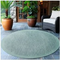 Ayyildiz Teppiche Outdoorteppich GIZA 1410, rund, Höhe: 3 mm, In- und Outdoor, Wetterfest, Wasserabweisend, robust
