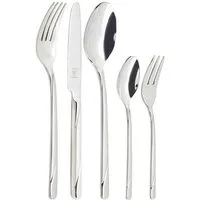 JUSTUS Besteck-Set Brenger Justus & Co. Besteckset Flair 60-teilig Edelstahl Silber (1-tlg), 12 Personen, Edelstahl