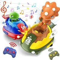 ANYSUN RC-Auto Ferngesteuertes Auto, 2 Stück Autoscooter-Spielzeug (für 3, 4, 5, 6, 8, 9 und 10 Jahre, RC Auto, für Weihnachts und Geburtstagsgeschenke), Indoor und Outdoor Spiele für Jungen und Mädchen
