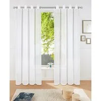 OTTO home Gardine Dolly (1 St), Ösen, transparent, Transparent, Gewebt, Polyester