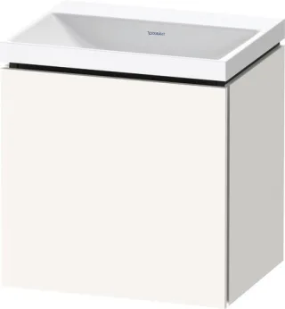 Duravit L-Cube c-shaped Set wandhängend Weiß Supermatt 450x350x480 mm - LC6949N84840000 LC6949N84840000