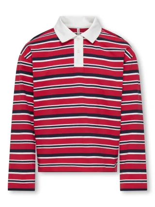 KIDS ONLY - KOGRUBY LIFE L/S BOXY POLO SHIRT JRS - Gr. - 152