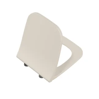 VitrA Universal Square WC-Sitz Slim Wrap mit Absenkautomatik Sandbeige Matt,212-422R009 212-422R009