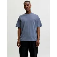 Jack & Jones T-Shirt JJEBARRON TEE SS O-NECK NOOS Baumwollmischung, loose fit