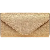 Caspar Clutch TA518 Damen kleine elegante Glanz Abendtasche