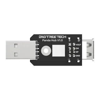 BIQU Panda Hub Original USB Port Protection 3D Printer Parts for Bambu Lab P1S P1P 3D Printer Panda Touch Panda Lux