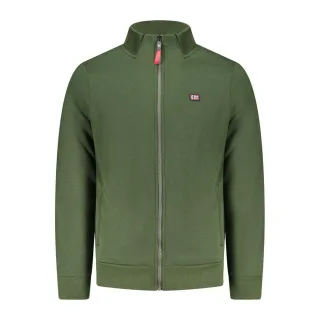 Norwegen 1963 Verde Baumwoll Herren Sweatshirt