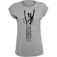 Youth Designz Print-Shirt "Rock Gitarre" Damen T-Shirt als Statement oder Geschenk Frauen Motiv mit stylischen Aufdruck für Musik Liebhaber