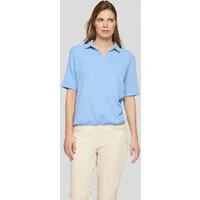 Rabe Poloshirt in Crinkle-Optik