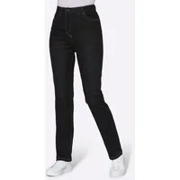 Sieh an! Bequeme Jeans Jeans komfortabel mit elastischem High-Waist-Bund