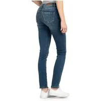 SUBLEVEL Slim-fit-Jeans Damen Jeans Skinny Slim Fit Jeanshose Hose Röhre Denim Stretch