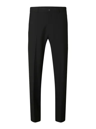 SELECTED MEN - SLM220-LOOSE ROBERT FLEX PANT NOOS Black - Gr. - 32